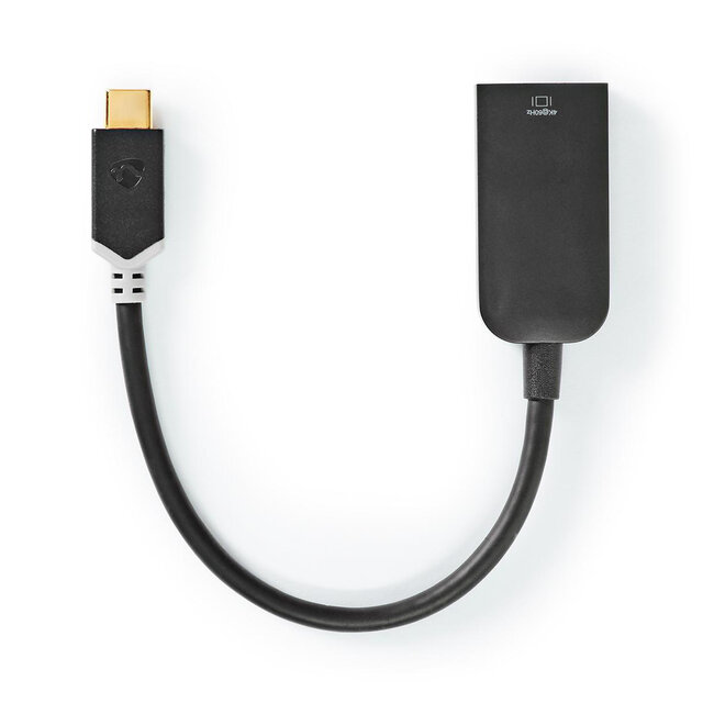 Nedis USB-C zu HDMI 4K 60Hz Adapter Schwarz - 0,20 m