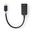Nedis USB-C zu HDMI 4K 60Hz Adapter Schwarz - 0,20 m