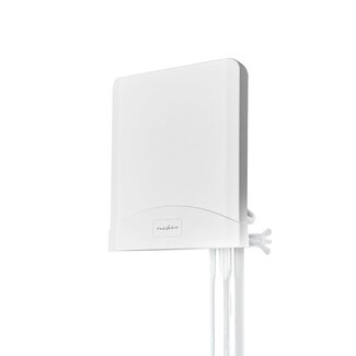 Nedis Nedis GSM/3G/4G/5G IPx3 Innen-/Außenantenne mit SMA (m) Stecker - 4-6 dBi / Weiß - 2,5 m