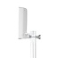 Nedis GSM/3G/4G/5G IPx3 Innen-/Außenantenne mit SMA (m) Stecker - 4-6 dBi / Weiß - 2,5 m