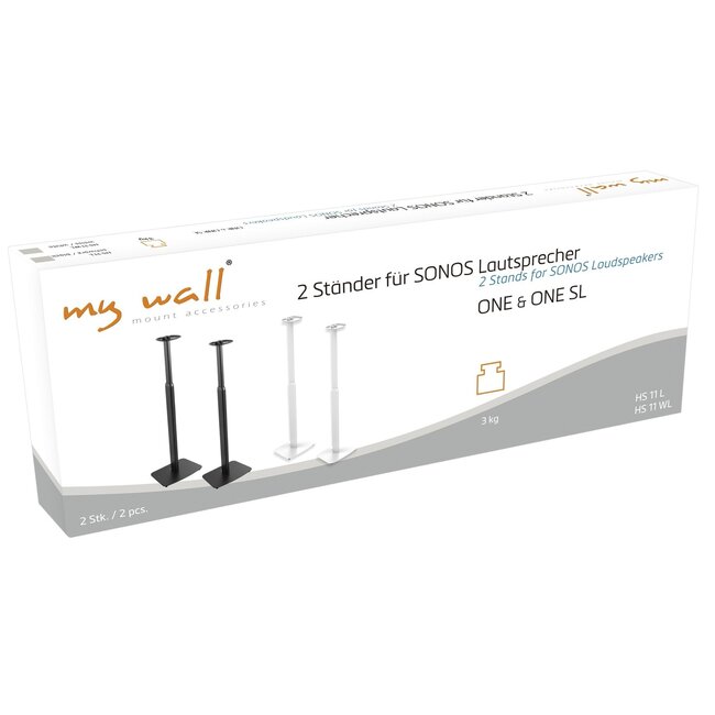 My Wall Stativ-Set für Sonos ONE und Sonos ONE SL / Weiß