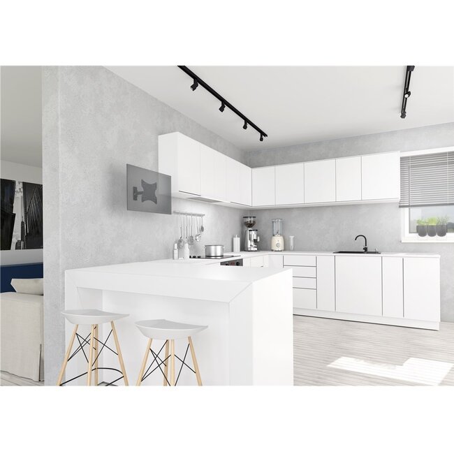 Goobay Basic Serie Full Motion S Wandhalterung für Bildschirme bis 42 Zoll / 2 Drehpunkte