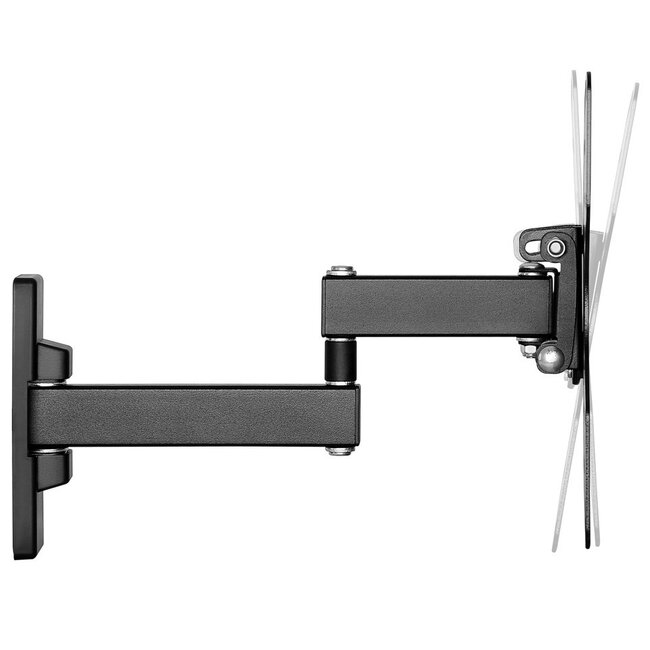 Goobay Basic Serie Full Motion S Wandhalterung für Bildschirme bis 42 Zoll / 3 Drehpunkte