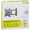 Goobay Basic Serie Full-Motion S Wandhalterung mit extra langem Arm für Bildschirme bis 42 Zoll / 3 Drehpunkte