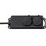 Brennenstuhl IP44 Outdoor-Steckdosenleiste 2-fach Schwarz - 2 Meter