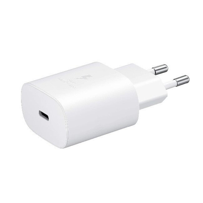 Samsung USB-C Ladegerät 25W mit Kabel – Super Fast Charging PD3.0 – Weiß