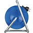 Brennenstuhl Garant Kompakte Kabeltrommel 3-fach + 2x USB, Blau/Schwarz - 15m