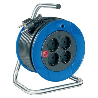 Brennenstuhl Brennenstuhl Garant kompakte Kabeltrommel 4-fach / Blau/Schwarz - 15 m