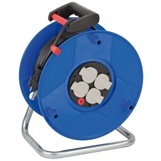 Brennenstuhl Brennenstuhl Garant Kabeltrommel 4-fach - 3x1,50mm² - Blau/Schwarz - 50m