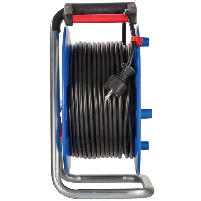 Brennenstuhl Garant Kabeltrommel 4-fach - 3x1,50mm² - Blau/Schwarz - 50m