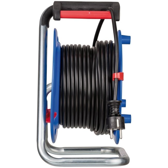 Brennenstuhl Garant Kabeltrommel 4-fach - 3x1,50mm² - Blau/Schwarz - 25m