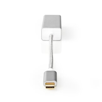 Nedis Nedis Premium USB-C zu RJ45 Gigabit Ethernet LAN Adapter - USB 3.0 - CAT6 / Aluminium - 0,20 m