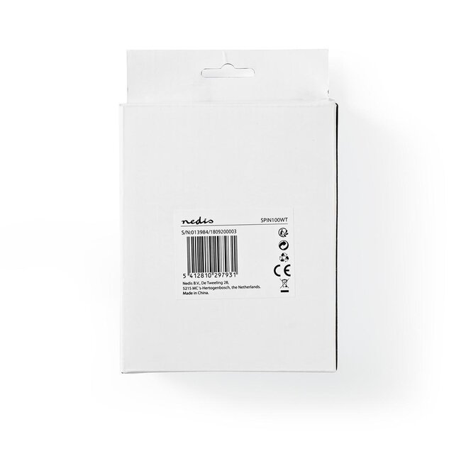 Nedis Satelliten Power Inserter für Mastverstärker / Weiß