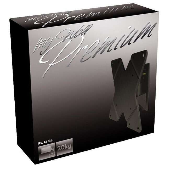 My Wall Premium Wandhalterung für Bildschirme bis 32 Zoll / Full Motion (1 Drehpunkt) / 360° drehbar