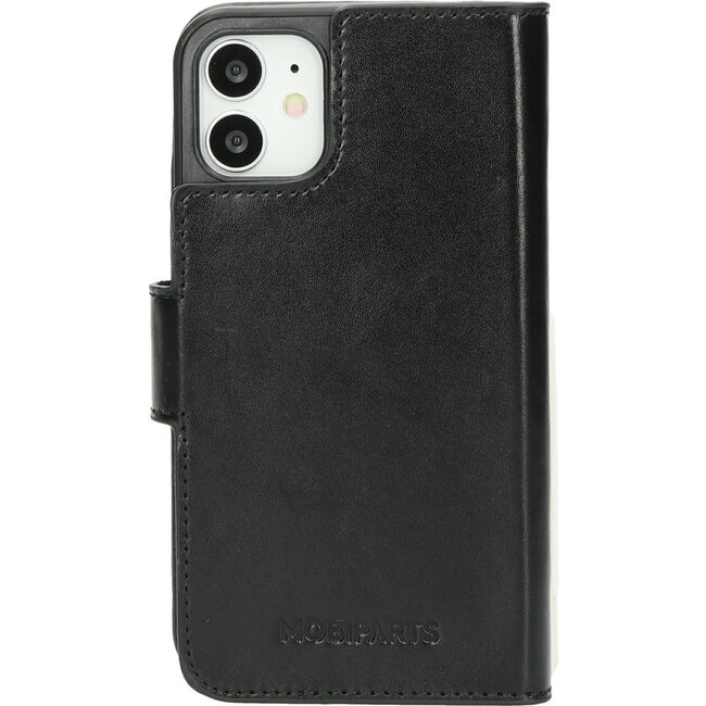 Mobiparts Excellent Wallet Case 2.0 für Apple iPhone 12 Mini / Schwarz