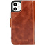 Mobiparts Excellent Wallet Case 2.0 für Apple iPhone 12 Mini / Braun