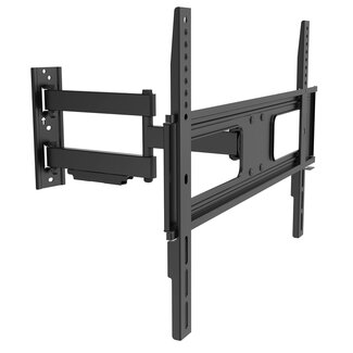 My Wall My Wall Full-Motion Wandhalterung für Bildschirme bis 70 Zoll, 3 Drehpunkte, Schwarz