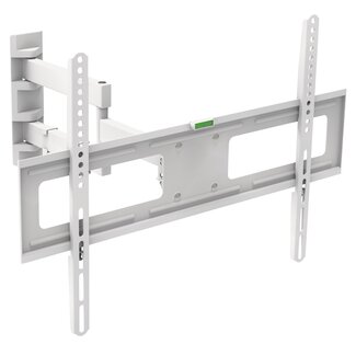 My Wall My Wall Wandhalterung für Bildschirme bis 70 Zoll / Full Motion (3 Drehpunkte) / Weiß