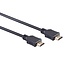 HDMI-Kabel Version 1.4 (4K 30Hz) - CU Kupferleiter / Schwarz - 0,75 m
