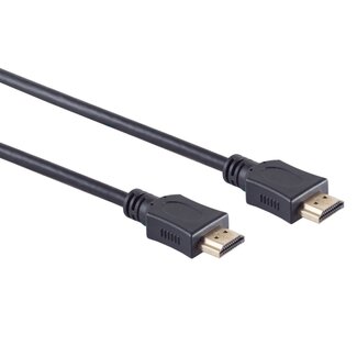 S-Impuls HDMI-Kabel 1.4 (4K 30Hz) - CU Kupferleiter / Schwarz - 3 Meter