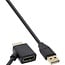 HDMI-Stromversorgung über USB-A Anschluss - Version 2.0 (4K 60Hz) / Schwarz - 0,50 m