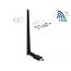 DeLOCK USB-A WLAN/Wi-Fi Dongle mit externer Antenne – Dual Band AC1200 / 1200 Mbps