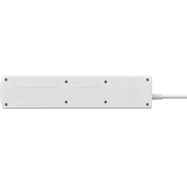Brennenstuhl Steckdosenleiste 6-fach mit 7 Schaltern Weiß