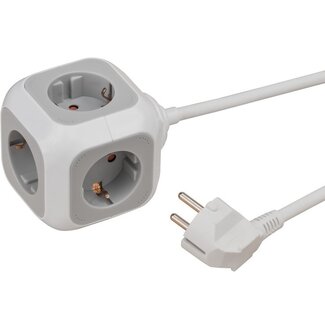 Brennenstuhl Brennenstuhl ALEA-Power Steckdosenleiste 4-fach, lichtgrau - 1,4 m