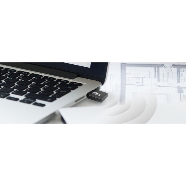 Edimax EW-7722UTn V3 USB-A WLAN-Stick N300 300 Mbps