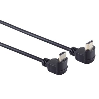 S-Impuls HDMI-Kabel 1.4 - 90° Winkelstecker oben/unten - 4K 30Hz - 1,5 m
