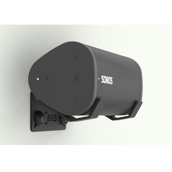 Cavus Premium Wandhalterung für Sonos ROAM und ROAM SL / Schwarz