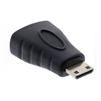 InLine Mini HDMI-zu-HDMI Adapter Version 2.0 (4K 60Hz) Schwarz