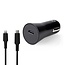 Nedis Auto-Ladegerät mit 1 USB-C PD Port und abnehmbarem 8-Pin Lightning-USB-C Kabel – 20W, Schwarz, 1 Meter