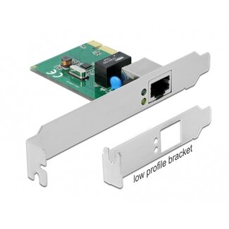 DeLOCK DeLOCK Gigabit LAN PCI-Express Karte mit 1 RJ45 Anschluss (RTL8111)