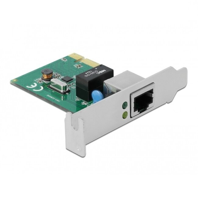 DeLOCK Gigabit LAN PCI-Express Karte mit 1 RJ45 Anschluss (RTL8111)