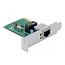 DeLOCK Gigabit LAN PCI-Express Karte mit 1 RJ45 Anschluss (RTL8111)