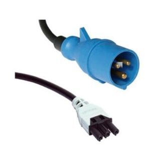 Plenty Plenty Installationsstecker Stromkabel - Prolink - CEE 3-polig / Schwarz - 3 Meter
