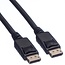 Industrielles DisplayPort-Kabel 1.2 (4K 60Hz) TPE Mantel Schwarz 1,5 m