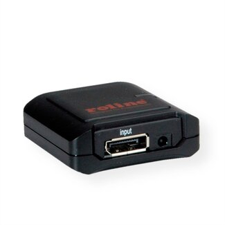 Roline Roline DisplayPort Repeater Version 1.2 (4K 60Hz) - 5m Ein / 5m Aus