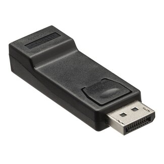 S-Impuls DisplayPort zu HDMI Adapter - DP 1.2 / HDMI 1.4 (4K 30 Hz) / Schwarz