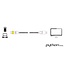 PYTHON aktives DisplayPort Kabel - Version 1.4 (5K/8K 60Hz) / Schwarz - 10 Meter