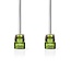 Nedis Premium S/FTP CAT7 10-Gigabit Netzwerkkabel Grau LSZH 3m