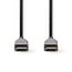 Nedis DisplayPort Active Optical Kabel (AOC) 1.4 (5K/8K 60Hz) Schwarz - 50m