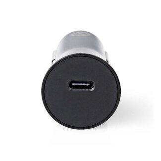 Nedis Nedis Auto-Ladegerät mit 1 USB-C PD Port - 20W / Schwarz