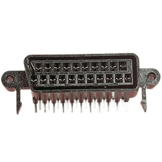 Electrovision Scart (v) PCB-Stecker / Schwarz