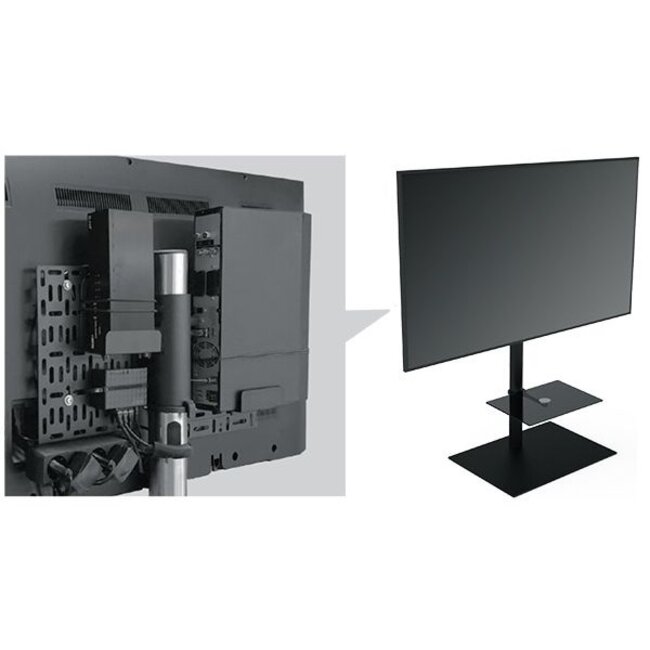 Cavus Premium Montagehalterung für A/V-Geräte, Schwarz