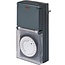 Brennenstuhl MMZ 44 mechanische Zeitschaltuhr IP44 für Außenbereich, 96 Schaltvorgänge/24h, grau