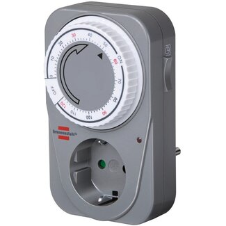 Brennenstuhl Brennenstuhl MC 120 mechanischer Countdown-Timer 1-120 Min. grau für Innenbereich