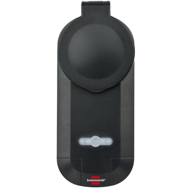 Brennenstuhl Comfort-Line RC CE1 0201 Funk-Schaltset - 2 Kontakte mit Fernbedienung - für Außen (IP44) / Schwarz