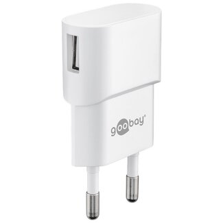 Goobay Goobay USB Heimladegerät 1 Port - 1A / Weiß